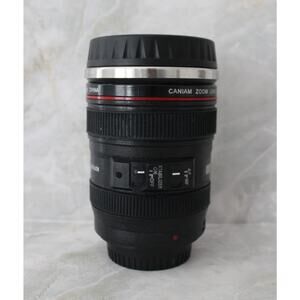 Caniam Ultrasonic Camera Lens Coffee Cup Stainless Steel Used